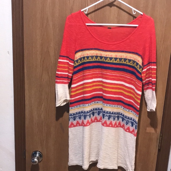 Free People L Lightweight Knit Dress/Top - Picture 2 of 11